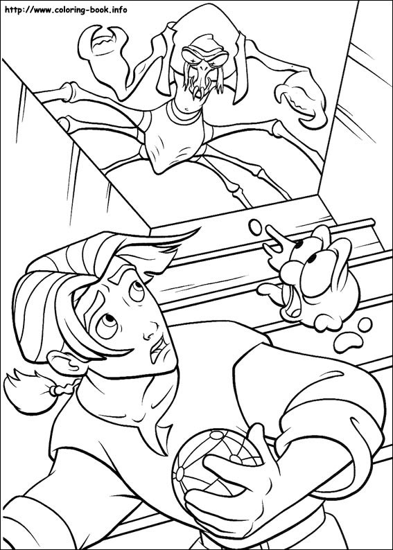 Treasure Planet coloring picture